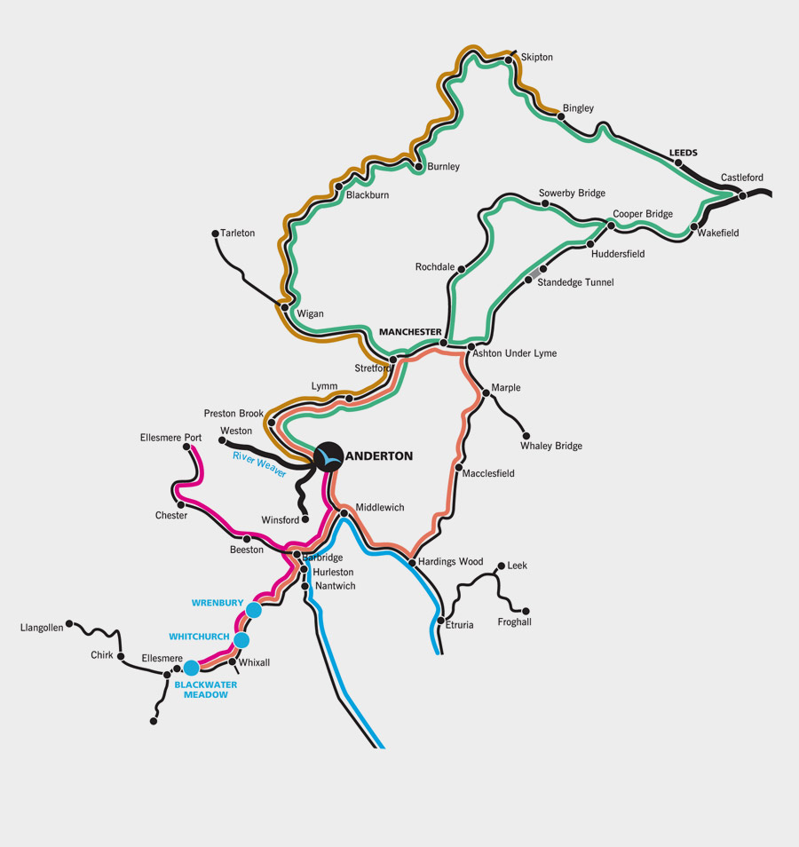 Alvechurch Canal Routes